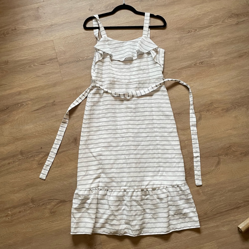 Banana republic striped summer dress.